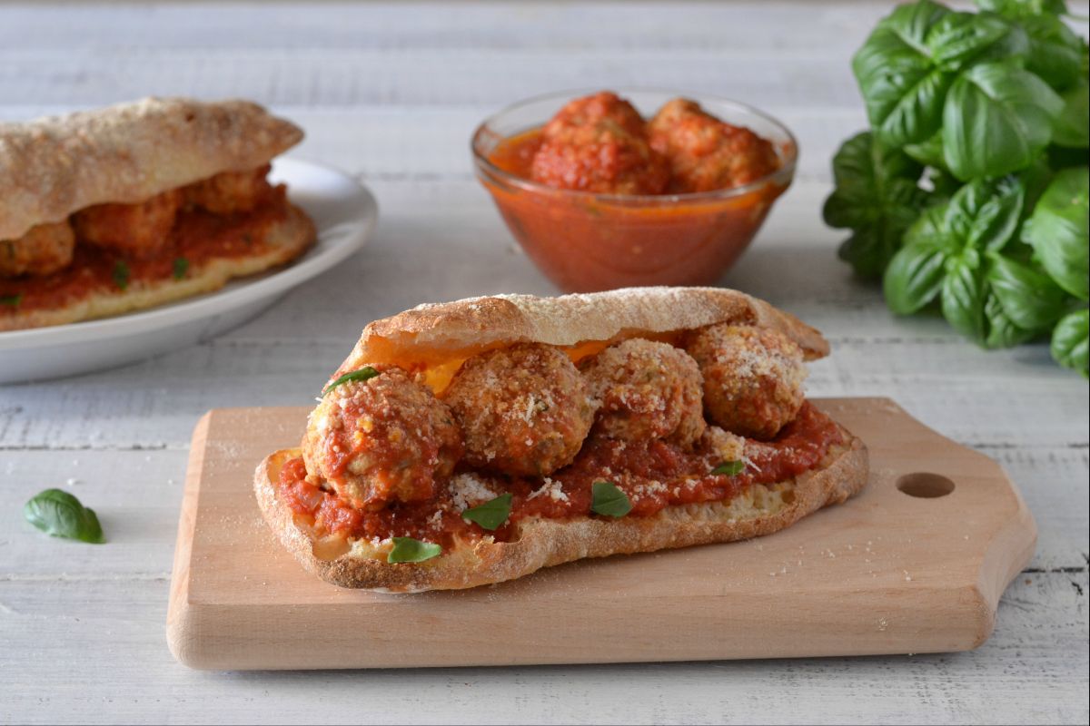 Meatball Sub Sandwich