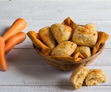 Carrot Bread Bites