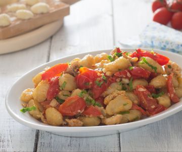 Gnocchi with tub gurnard