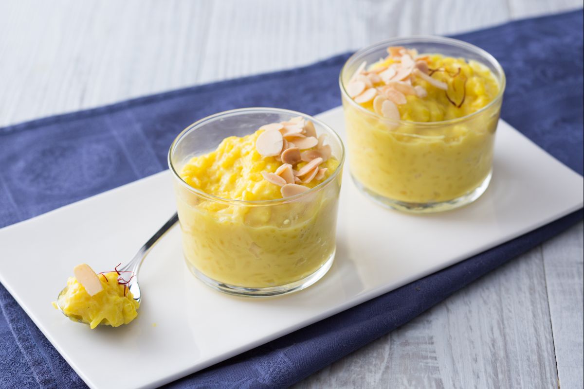 Saffron Rice Pudding