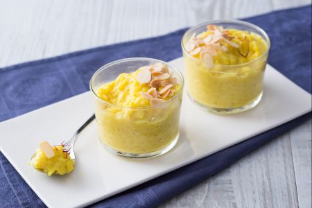 Saffron Rice Pudding