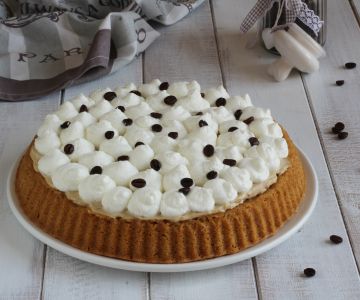 Soft coffee tart