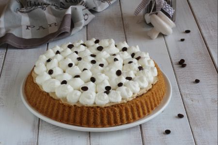 Soft coffee tart