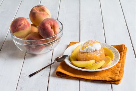Peach and Yogurt Jellies