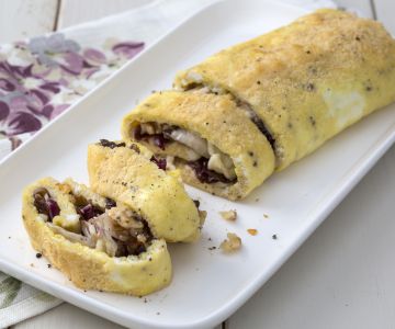 Gratinated Omelette Roll