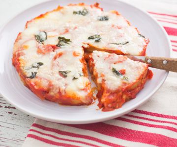 Potato pie pizzaiola style