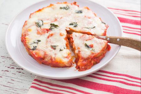 Potato pie pizzaiola style