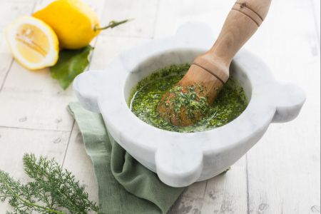 Fennel and Ginger Pesto