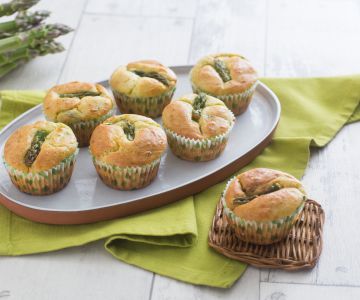 Asparagus muffins