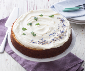 Elderflower Cake with Cream Cheese Frosting