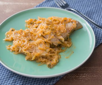 Tuna with Onion Sauce