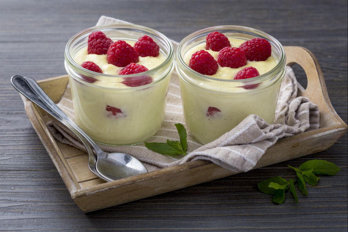 Classic vanilla pudding