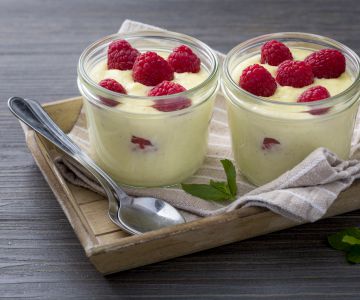 Classic vanilla pudding