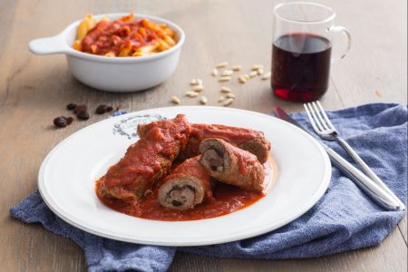 Neapolitan Braciole in Sauce