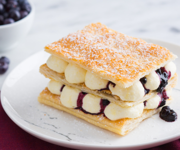 Blueberry Millefeuille