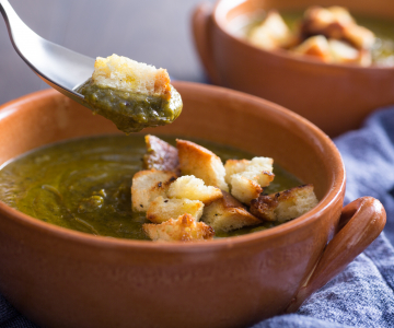 Clear-the-fridge soup