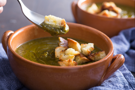 Clear-the-fridge soup