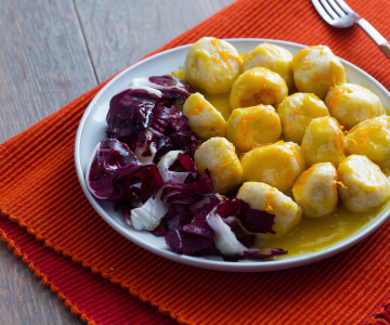 Chicken Meatballs with Orange