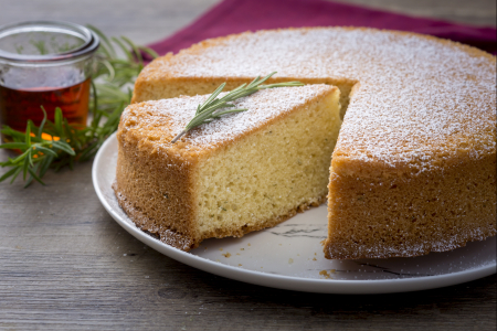 Rum and Rosemary Cake