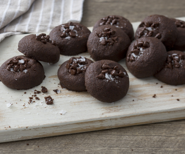 Cocoa cookies without eggs