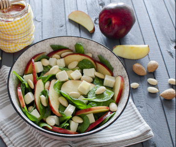 Apple and Spinach Salad
