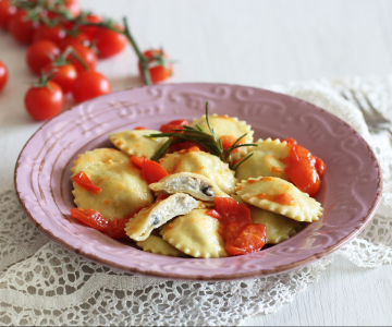 Eggplant Ravioli
