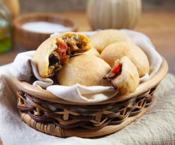 Eggplant Pizza Bombs