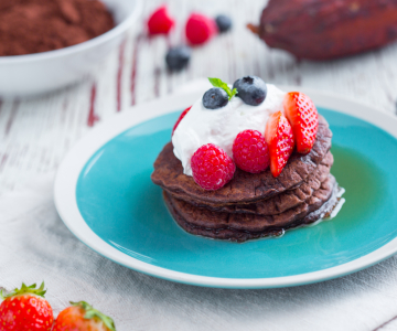 Cocoa pancakes