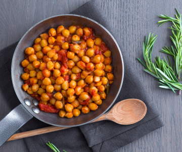 Chickpeas with Tomato