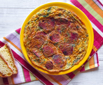 Beetroot Frittata