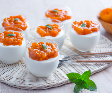 Yogurt and Apricot Mousse