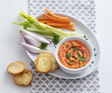 Red Pepper Hummus