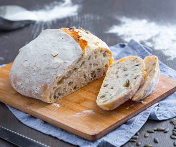 Sourdough Bread with Pumpkin Seeds