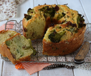 Broccoli and Sausage Bundt Cake