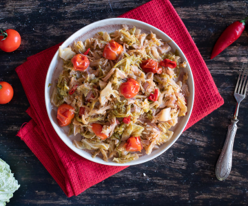 Savoy Cabbage Salentina Style