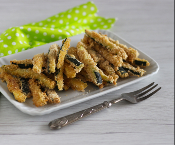 Easy and Quick Baked Zucchini