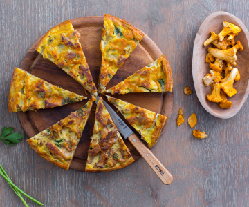 Chanterelle Omelette