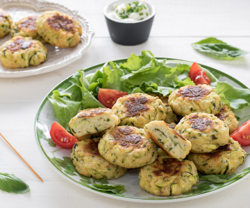 Zucchini and Ricotta Balls