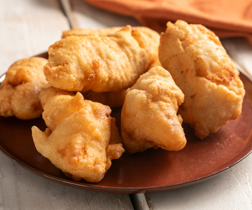 Fried Cod Roman Style (in batter)