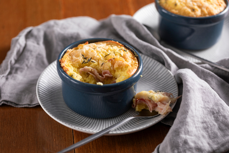 Potato, Cheese, and Ham Terrine