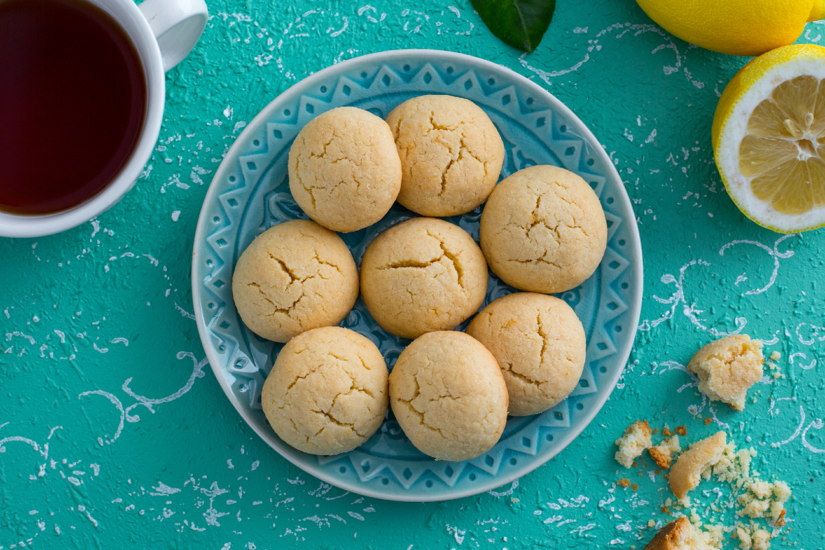 Rice flour cookies