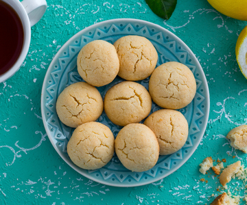 Rice flour cookies