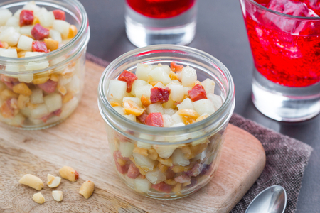 Melon and Bacon Cups