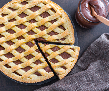 Ricotta and Nutella Tart