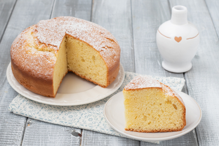 Yogurt cake without butter