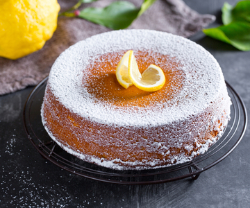 Egg-free lemon cake