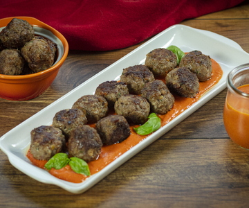 Meatballs with Pepper Sauce