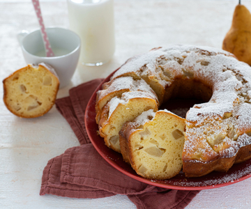 Ricotta and Pear Bundt Cake