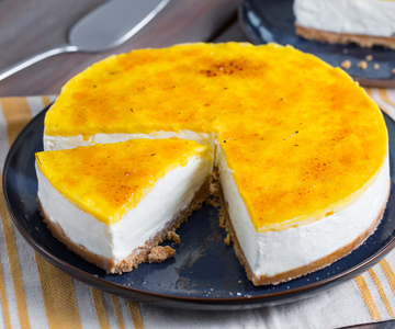 Cheesecake with Crème Brûlée