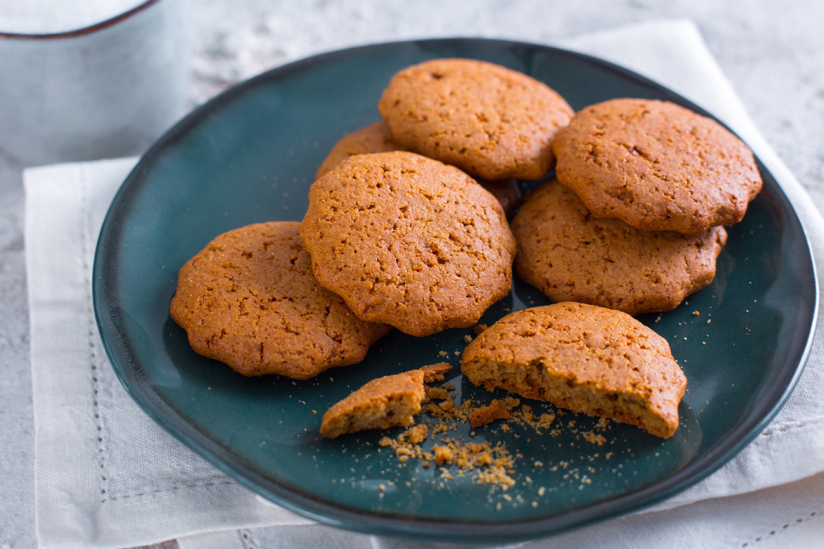 Wholemeal biscuits without butter